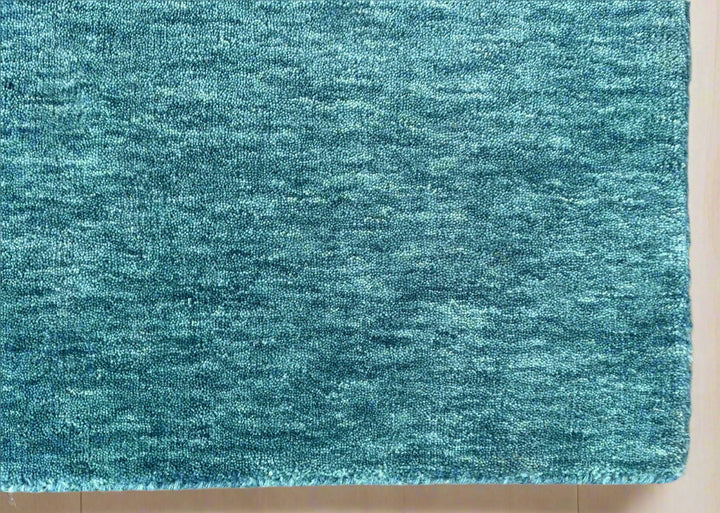 Dazzle Ocean Breeze Color Handloom Knotted Rug 100% Pure Wool