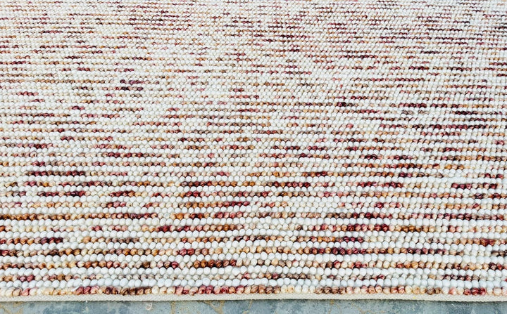 Pebbles Blush Hand Woven Wool Rug