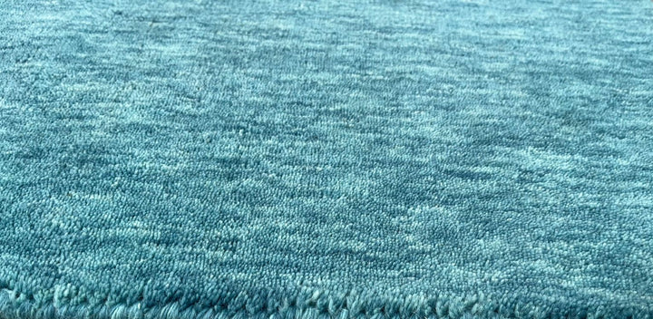 Dazzle Ocean Breeze Color Handloom Knotted Rug 100% Pure Wool