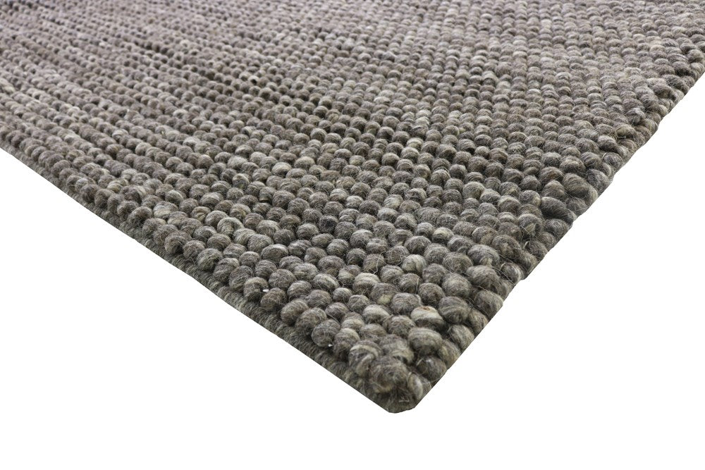 Nirvana Brown Hand Woven Wool Rug