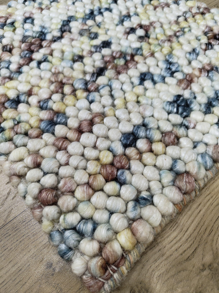 Pebbles Mirage Hand Woven Wool Rug