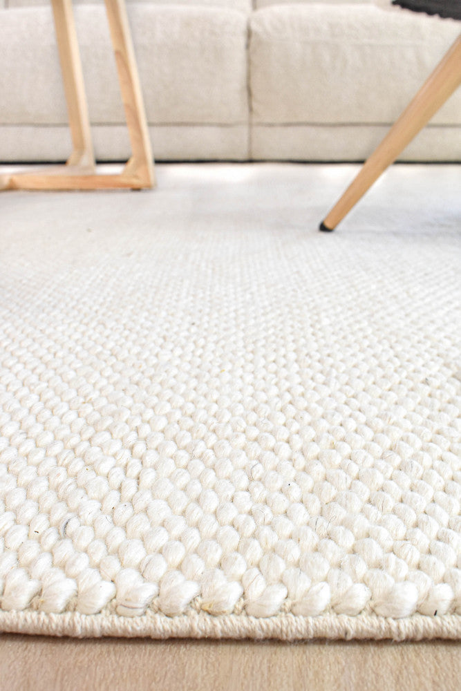 Allure Cloud Silk Wool Rug