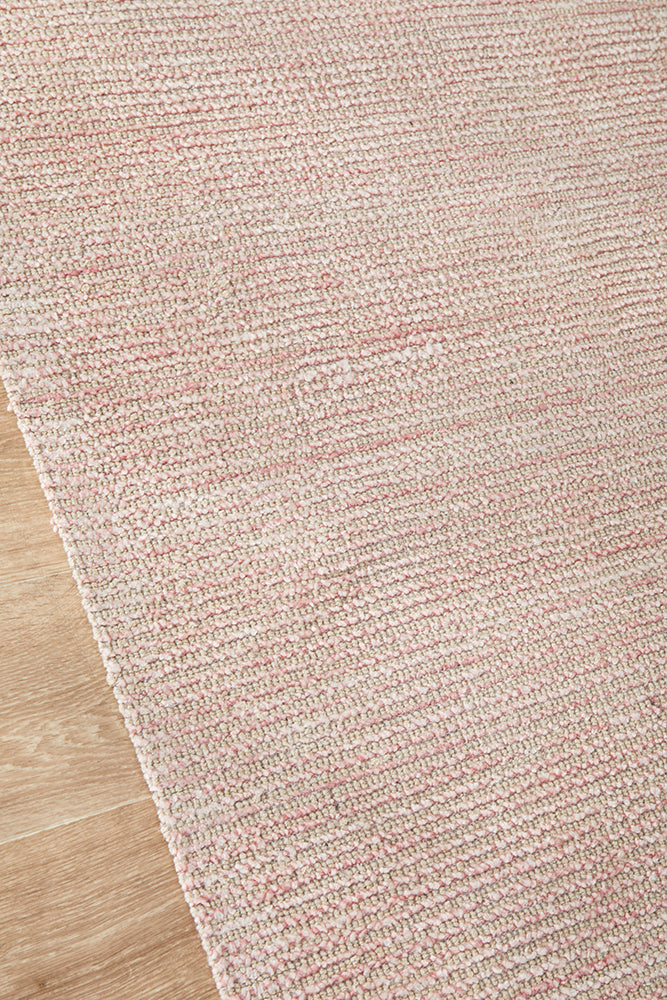 Allure Rose Cotton Rayon Rug