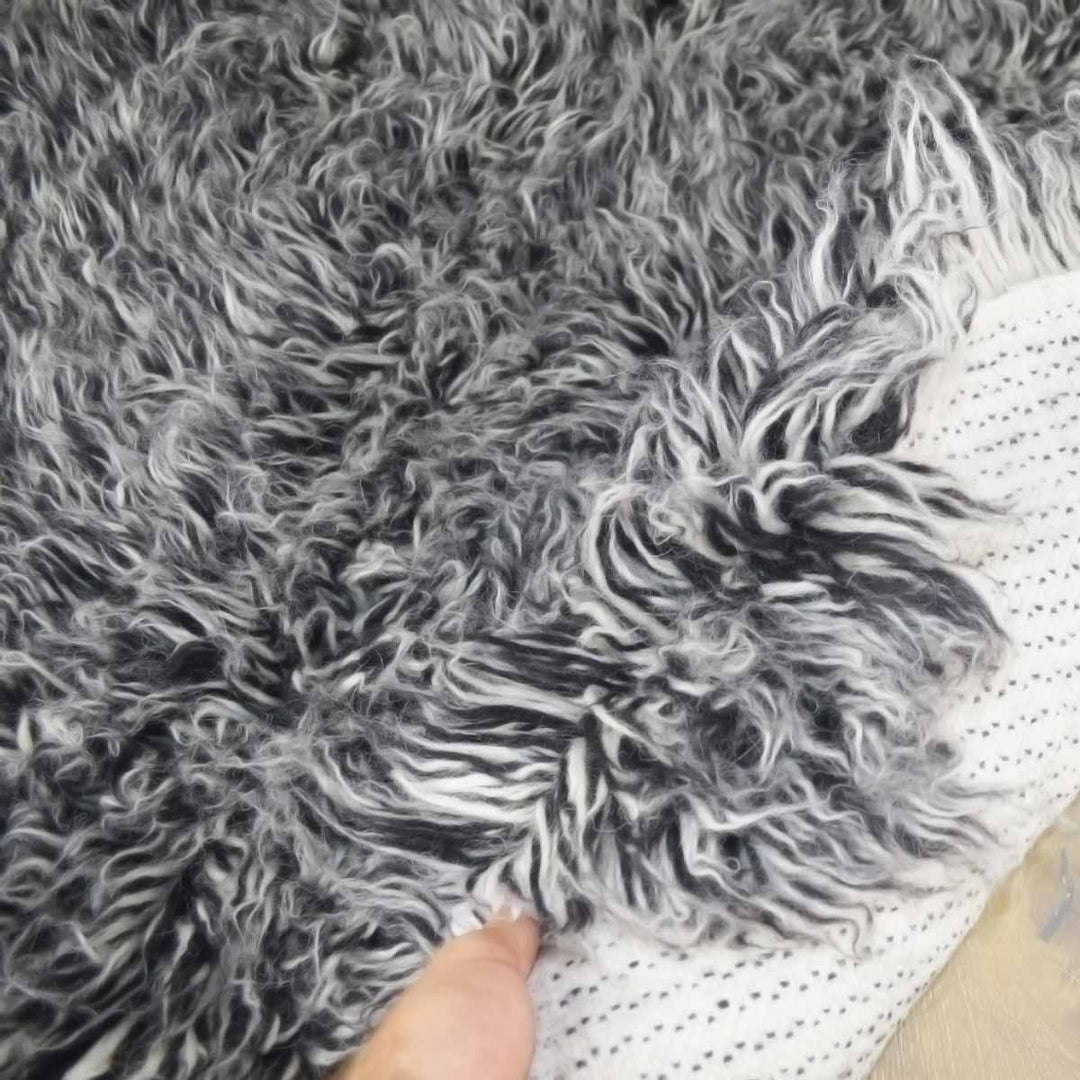 Flokati Grey Rug 100% New Zealand Wool