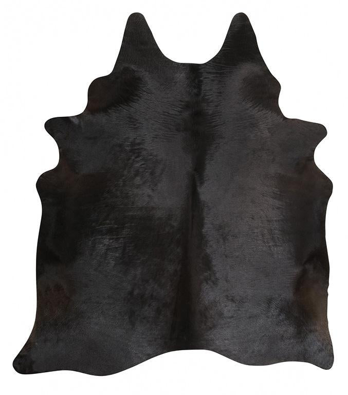 Exquisite Natural Cow Hide Black