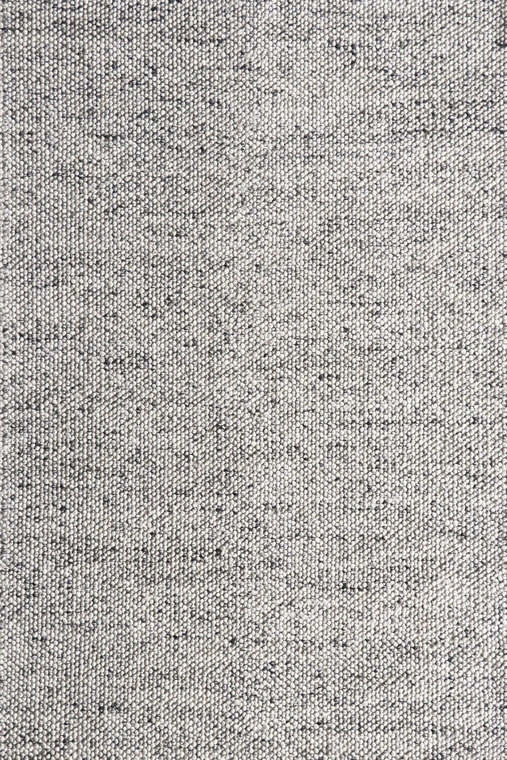 Pebbles Pure Oyster Wool Hand Woven Rug