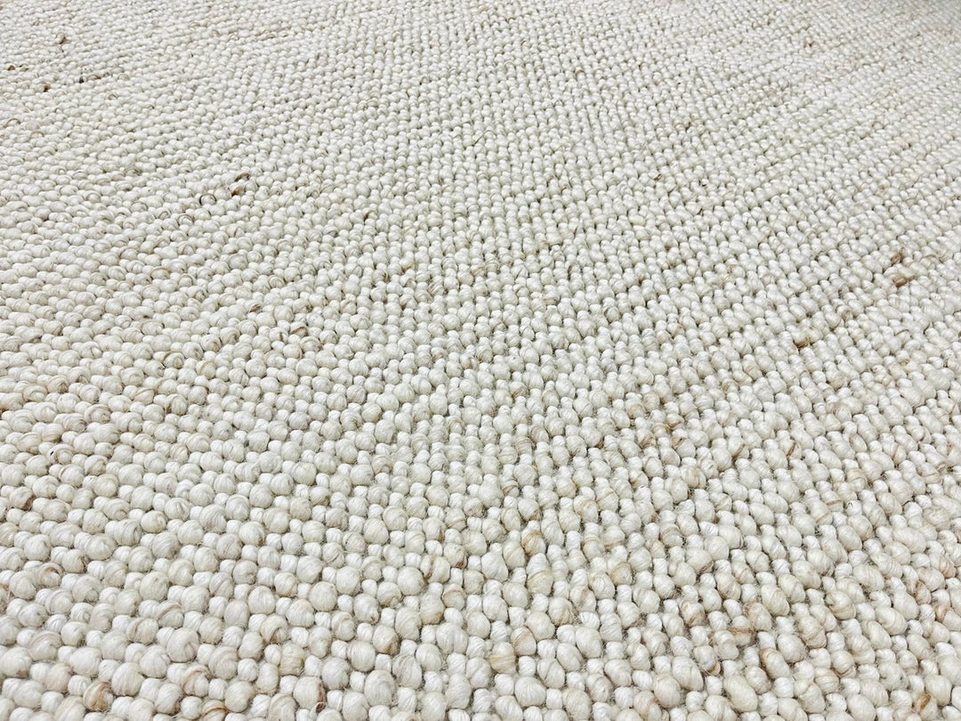 Pebbles Cherry Dune Hand-Woven wool Rug