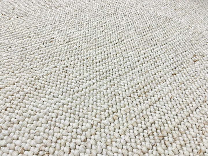 Pebbles Cherry Dune Hand-Woven wool Rug