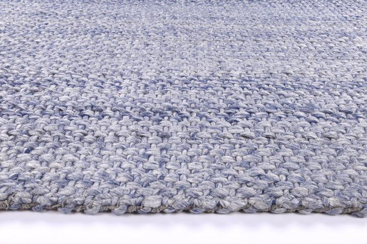 Harlow Chignon Blue Wool Blend Rug