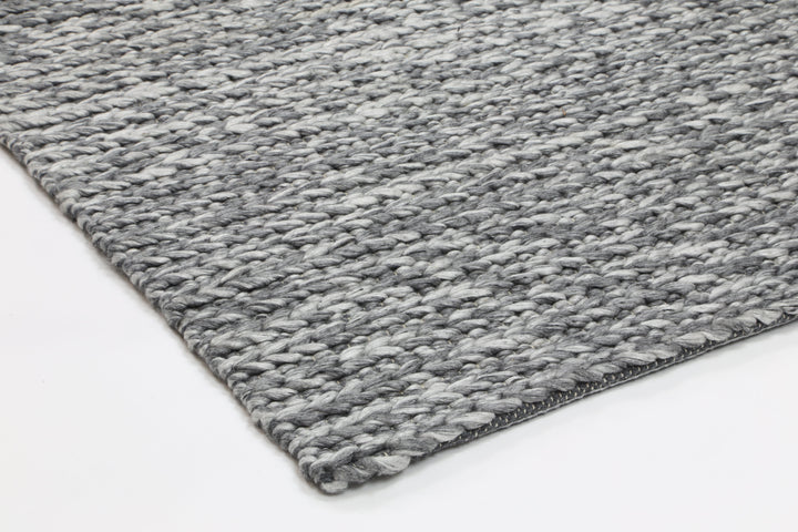 Harlow Cue Charcoal Wool Blend Rug