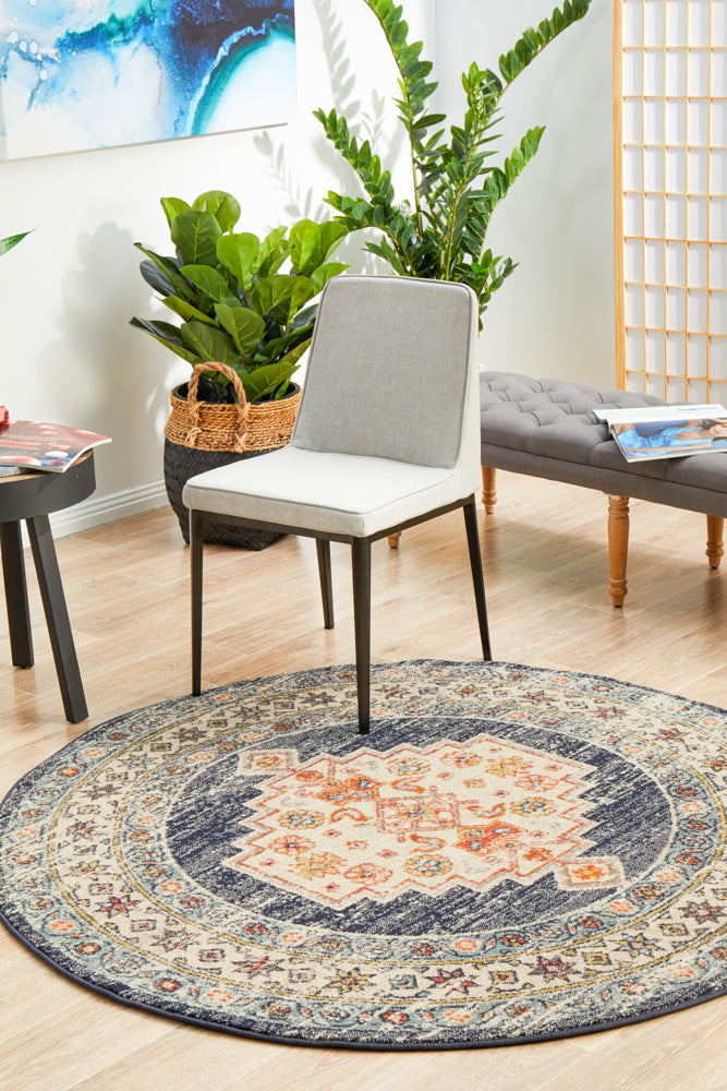 Legacy 855 Ecru Round Rug