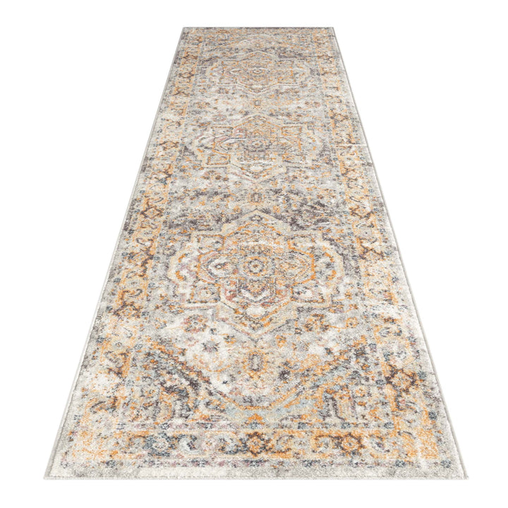 Nina 7402 Blue Hallway Runner