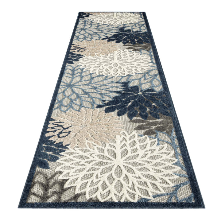 Luxuria 1210 Blue Hallway Runner