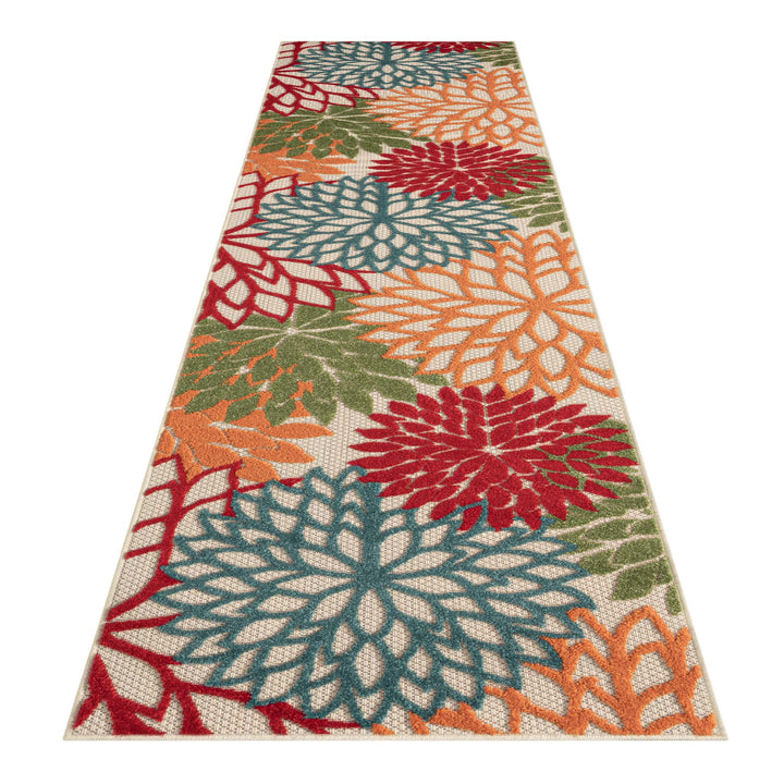 Luxuria 1210 Red Hallway Runner