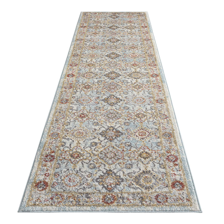 Seabreeze 7274 Lt Blue Hallway Runner