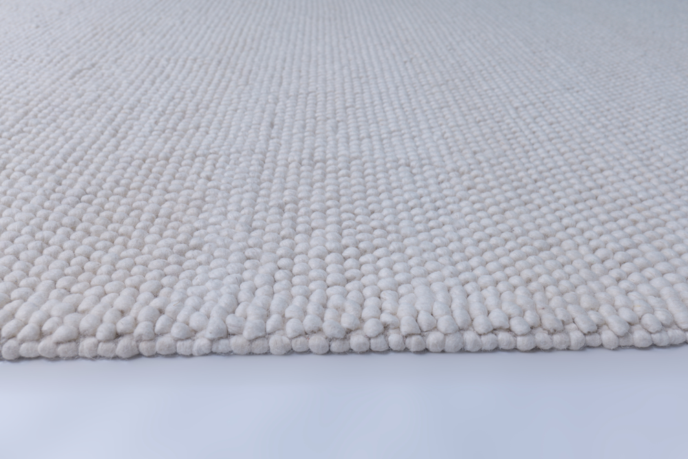 OVATION - ANTIQUE WHITE Hand Woven Wool Rug