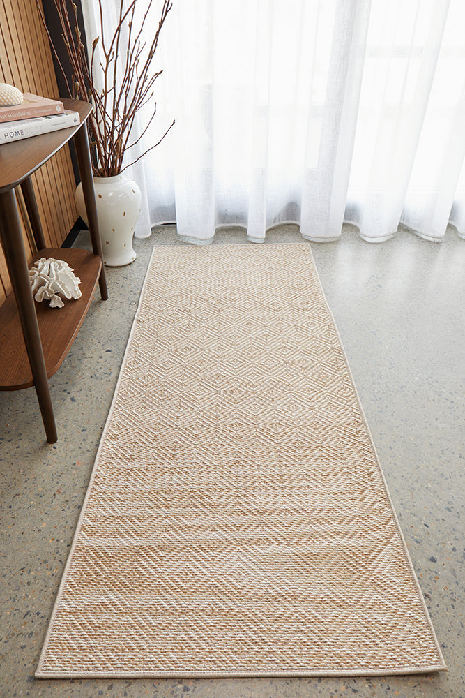 Patio Misty Natural Runner Rug