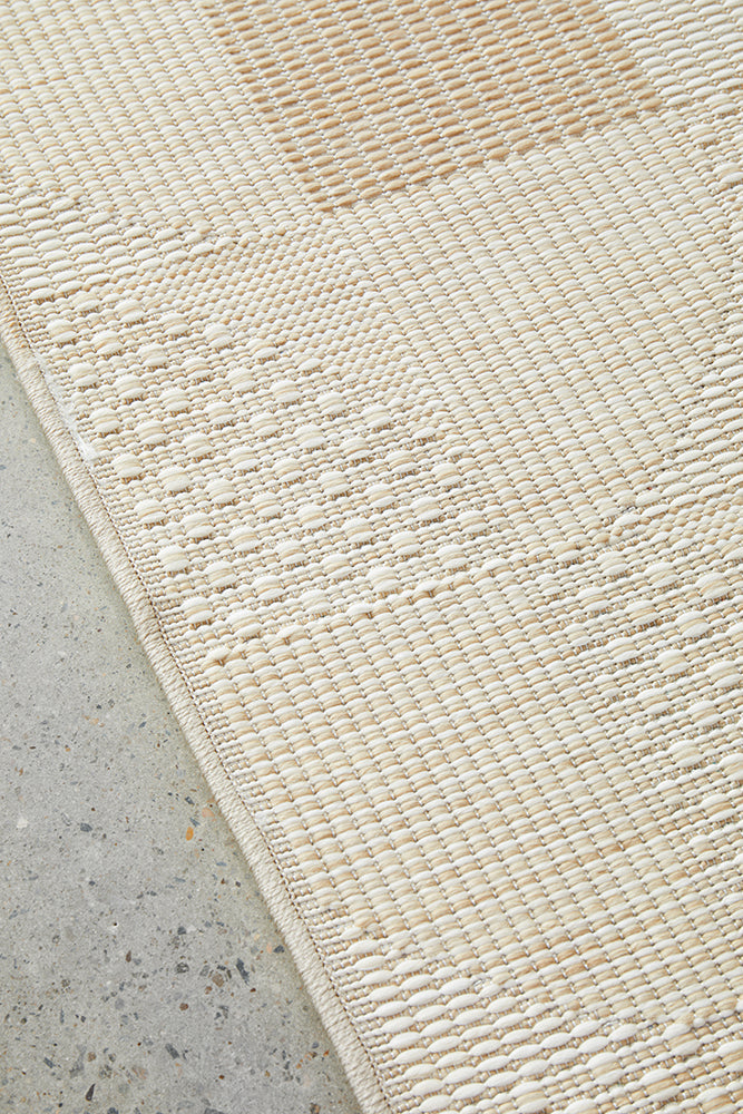 Patio Selin Natural Runner Rug