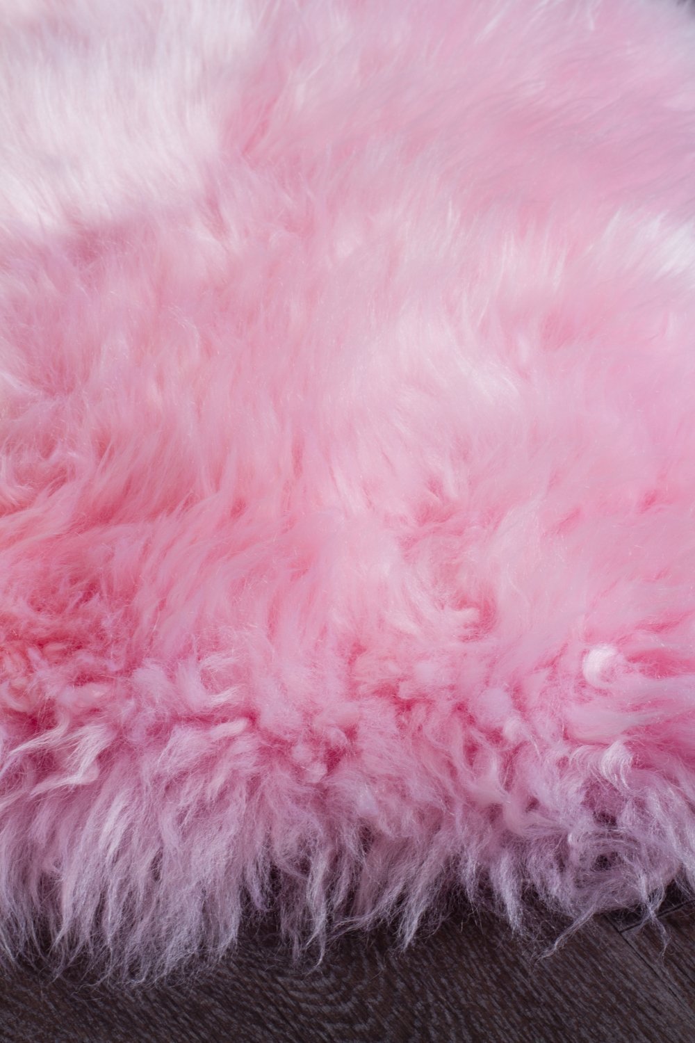 Natural New Zealand Sheep Skin - Blush Pink