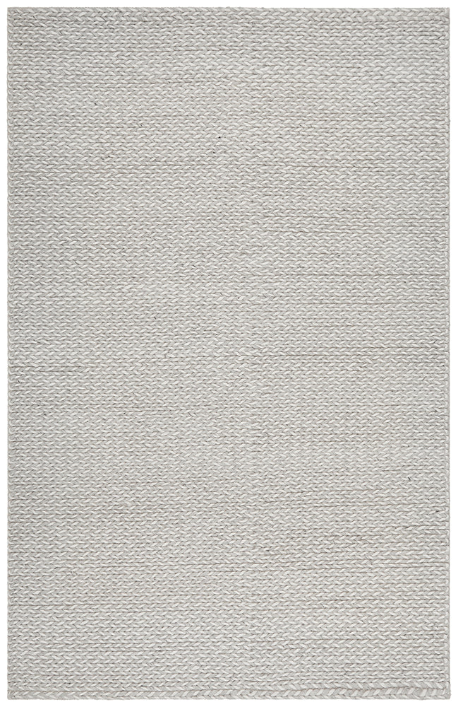 Studio Helena Woven Wool Rug Grey White