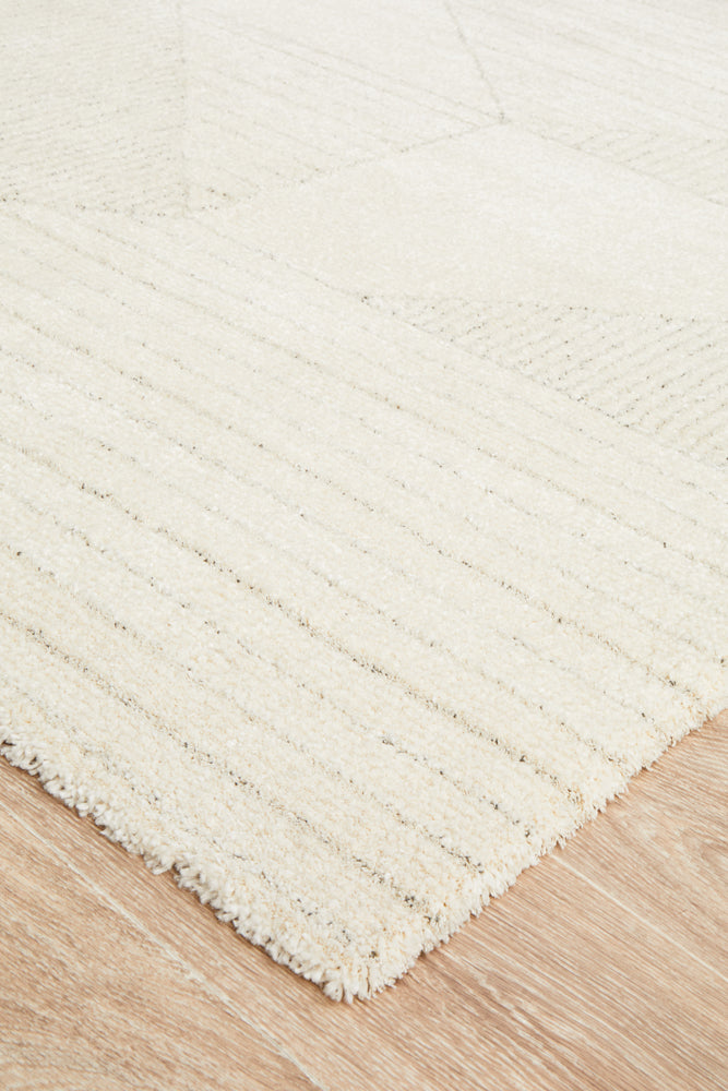 Berlin Contemporary Plush Natural Colored Area Rug