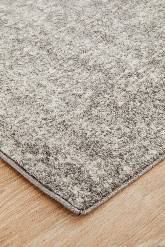 Evoke Homage Grey Transitional Runner Rug