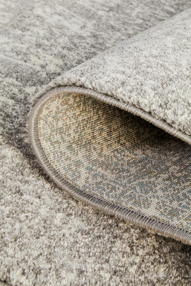 Evoke Homage Grey Transitional Runner Rug