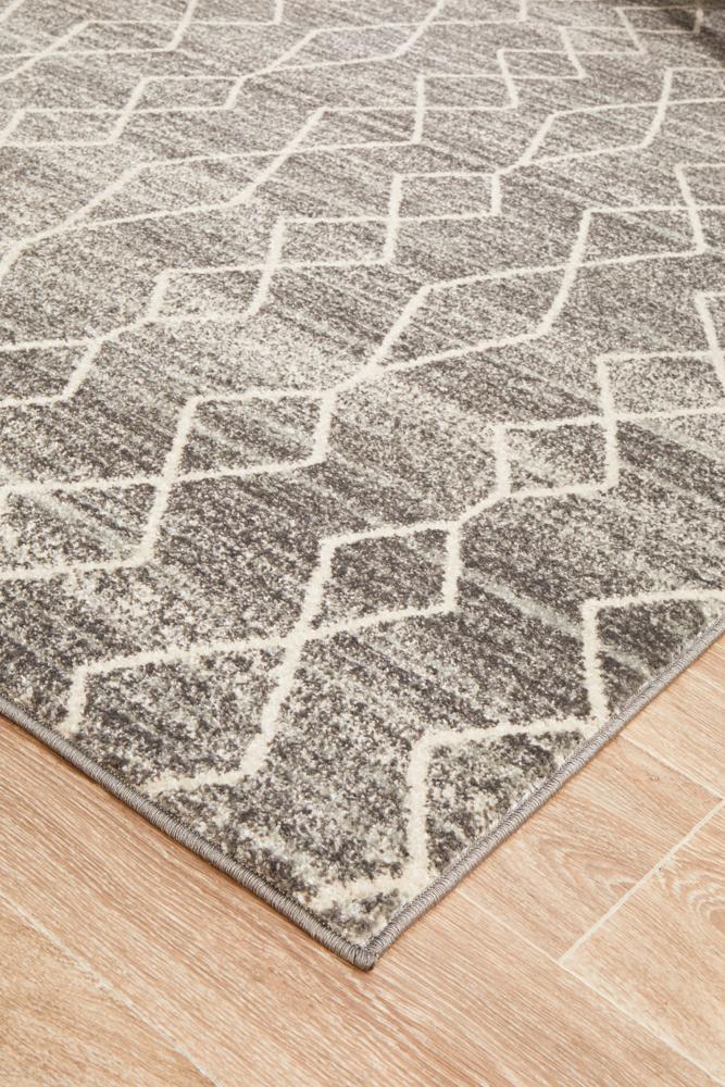 Evoke Remy Silver Transitional Rug