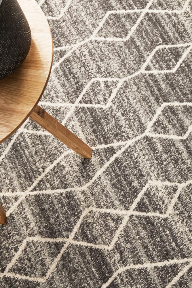 Evoke Remy Silver Transitional Rug