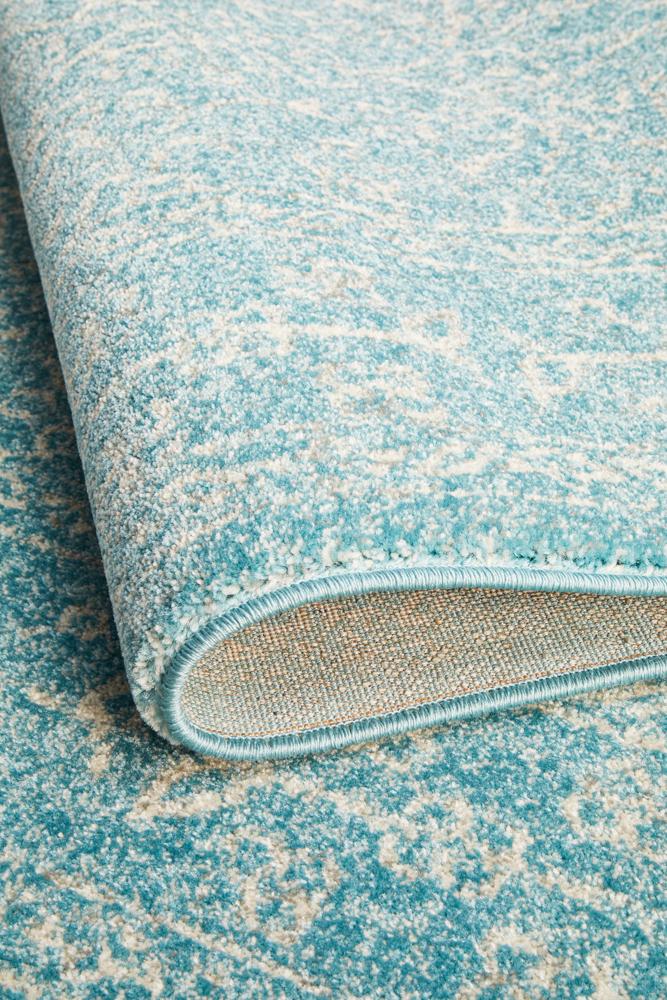 Evoke Depth Blue Transitional Rug