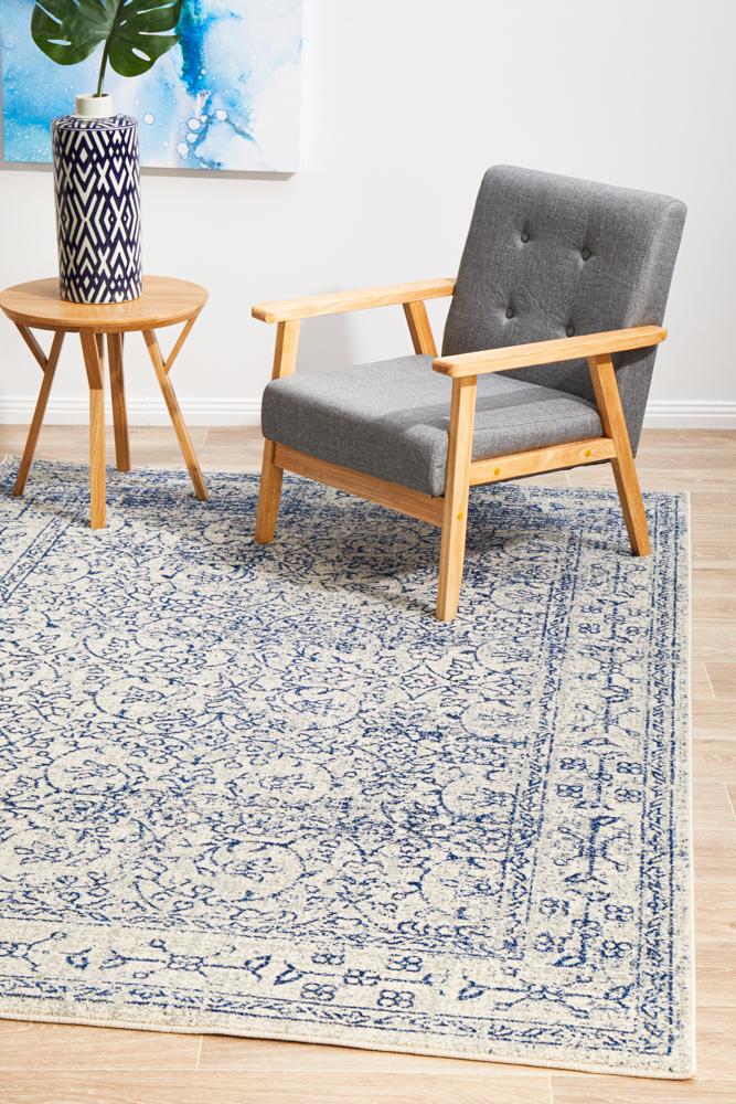 Evoke Whisper White Transitional Rug