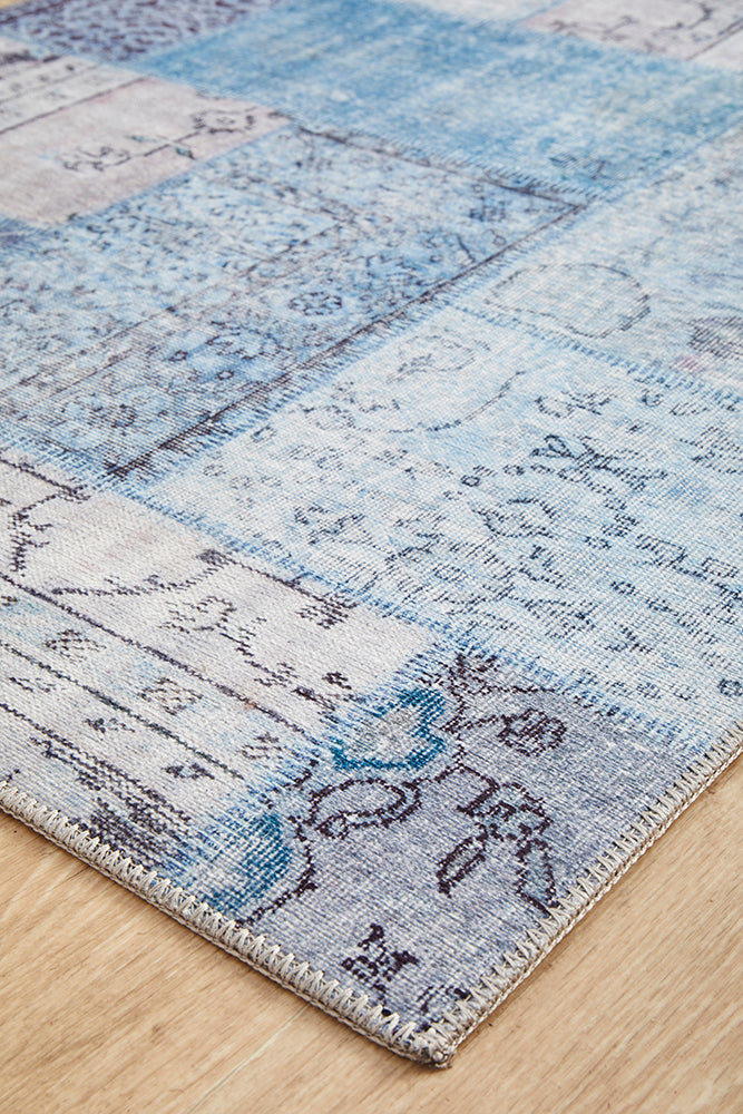 Illusions 121 Denim Runner Rug