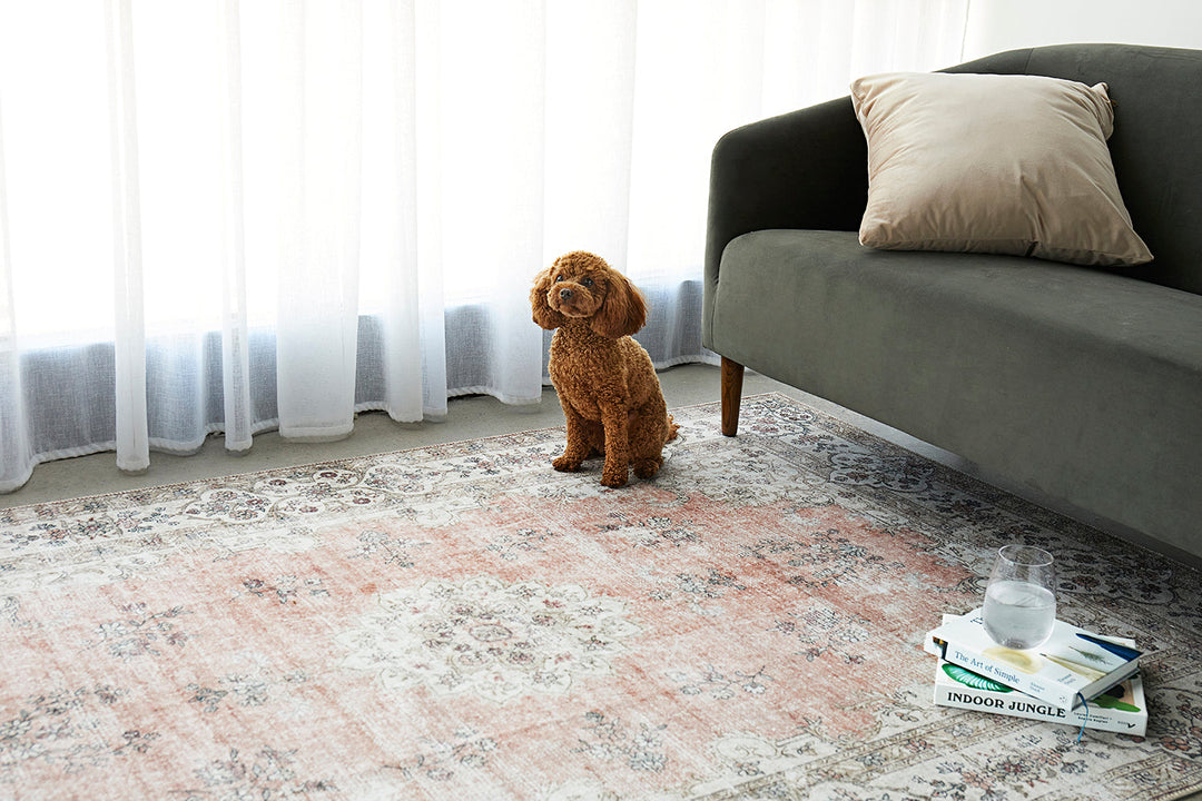 Kindred Coco Peach Washable Rug