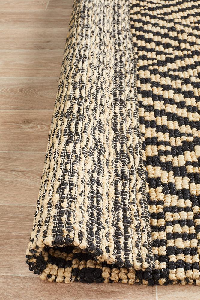 Kenya Kimi Hand Woven Tribal Jute Rug