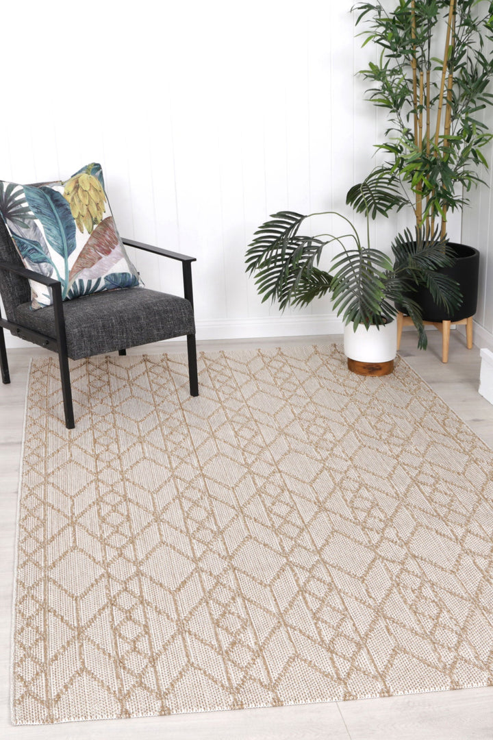 Falklands Gaia Indoor / Outdoor Beige Rug