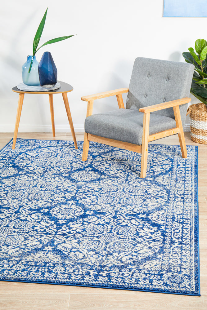 Mirage Gwyneth Stunning Transitional Navy Rug