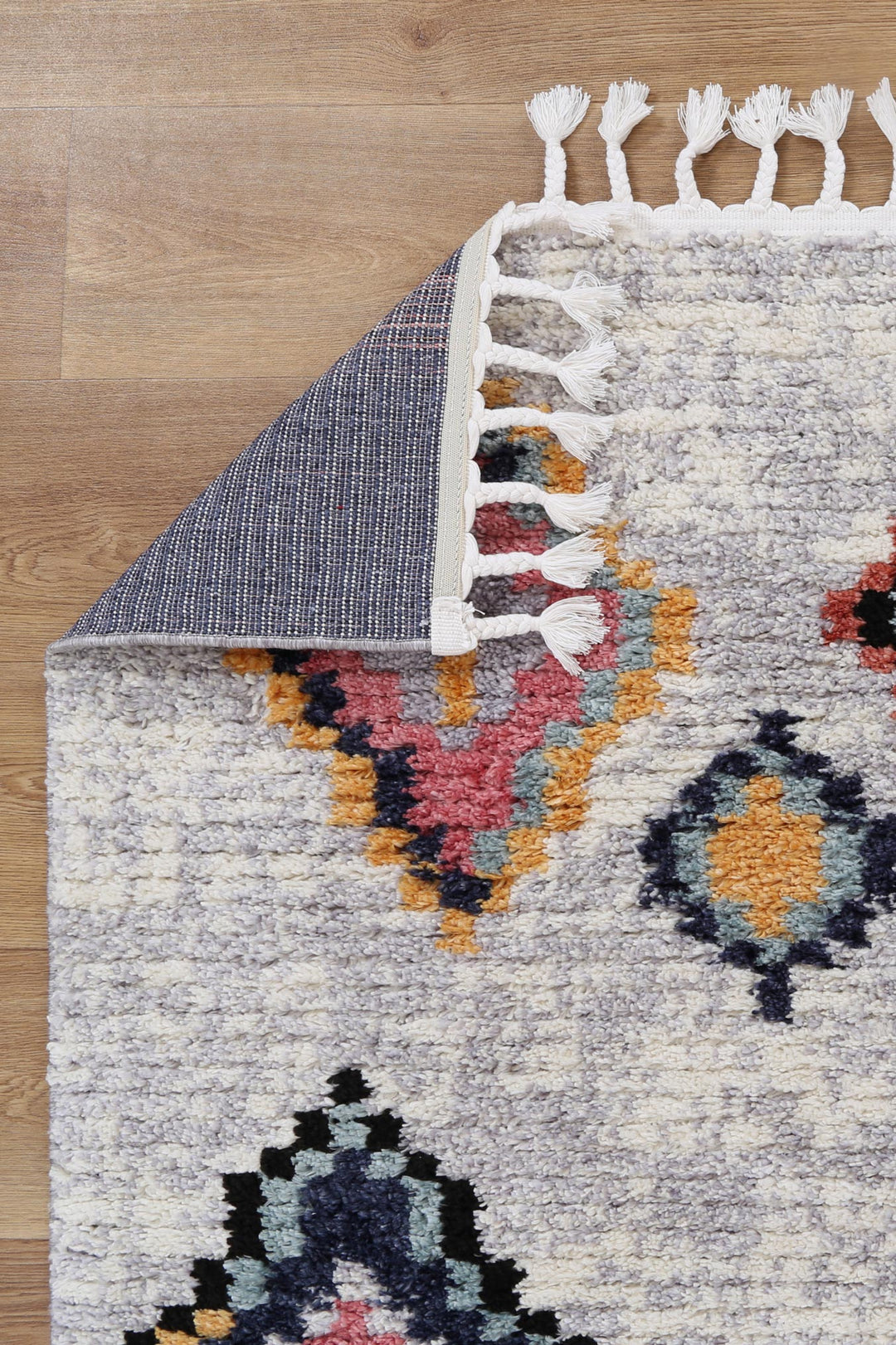 Boho Moroccan Tribal Ash Rug ( New Landed )