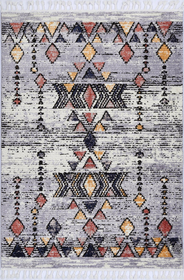 Boho Moroccan Cross Multi Rug ( New Landed )