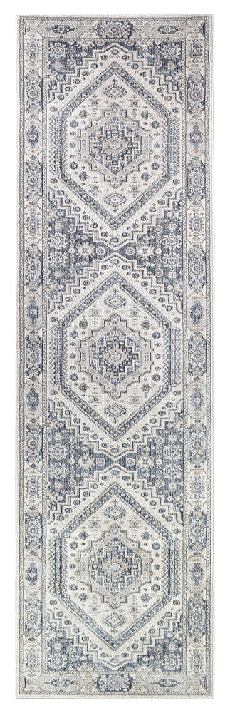 Medina Cream Blue Rug A161A