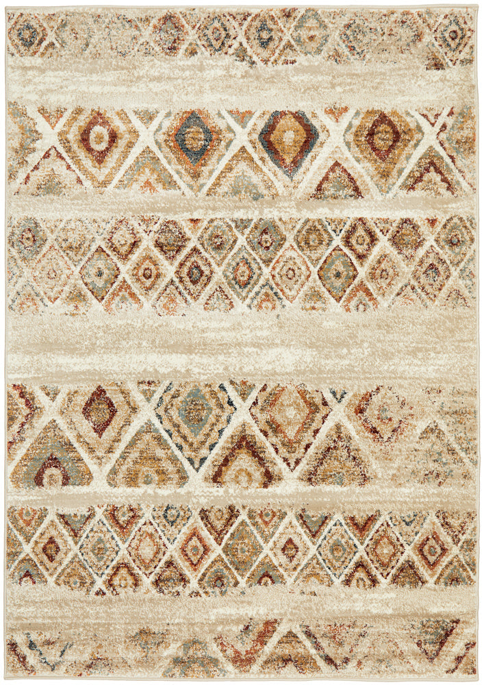 Oxford Contrast Rust Rug