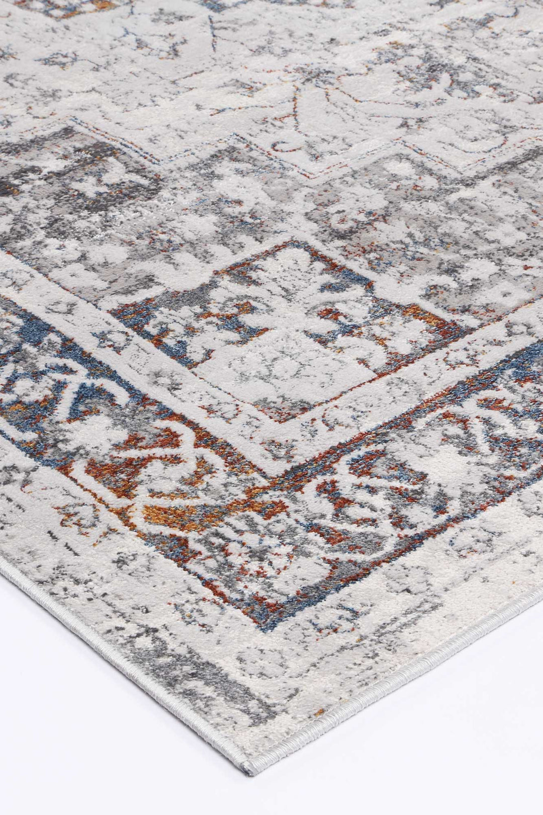 Malo Camila Grey & Blue Traditional Rug