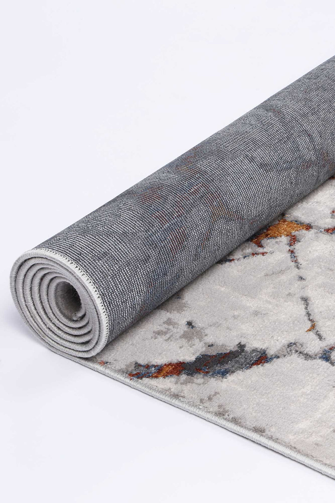 Malo Vincent Grey & Multi Abstract Rug