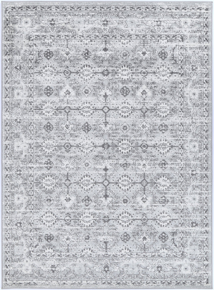 Frankie Montpellier Grey Traditional Rug