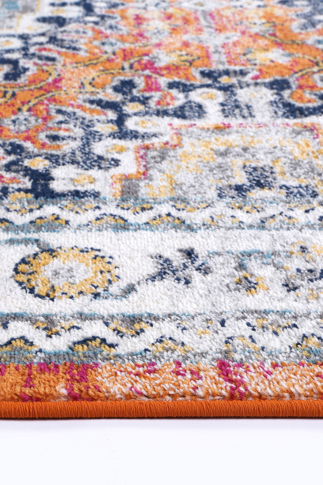 Frankie Cannes Orange Transitional Rug