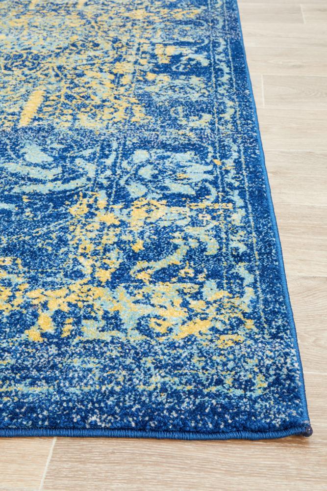 Radiance 411 Royal Blue Rug