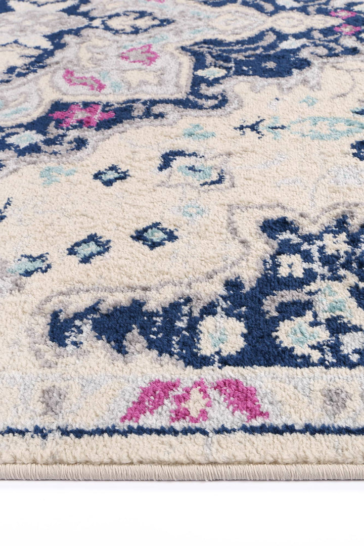 Palermo Acate Ivory & Multi Transitional Rug