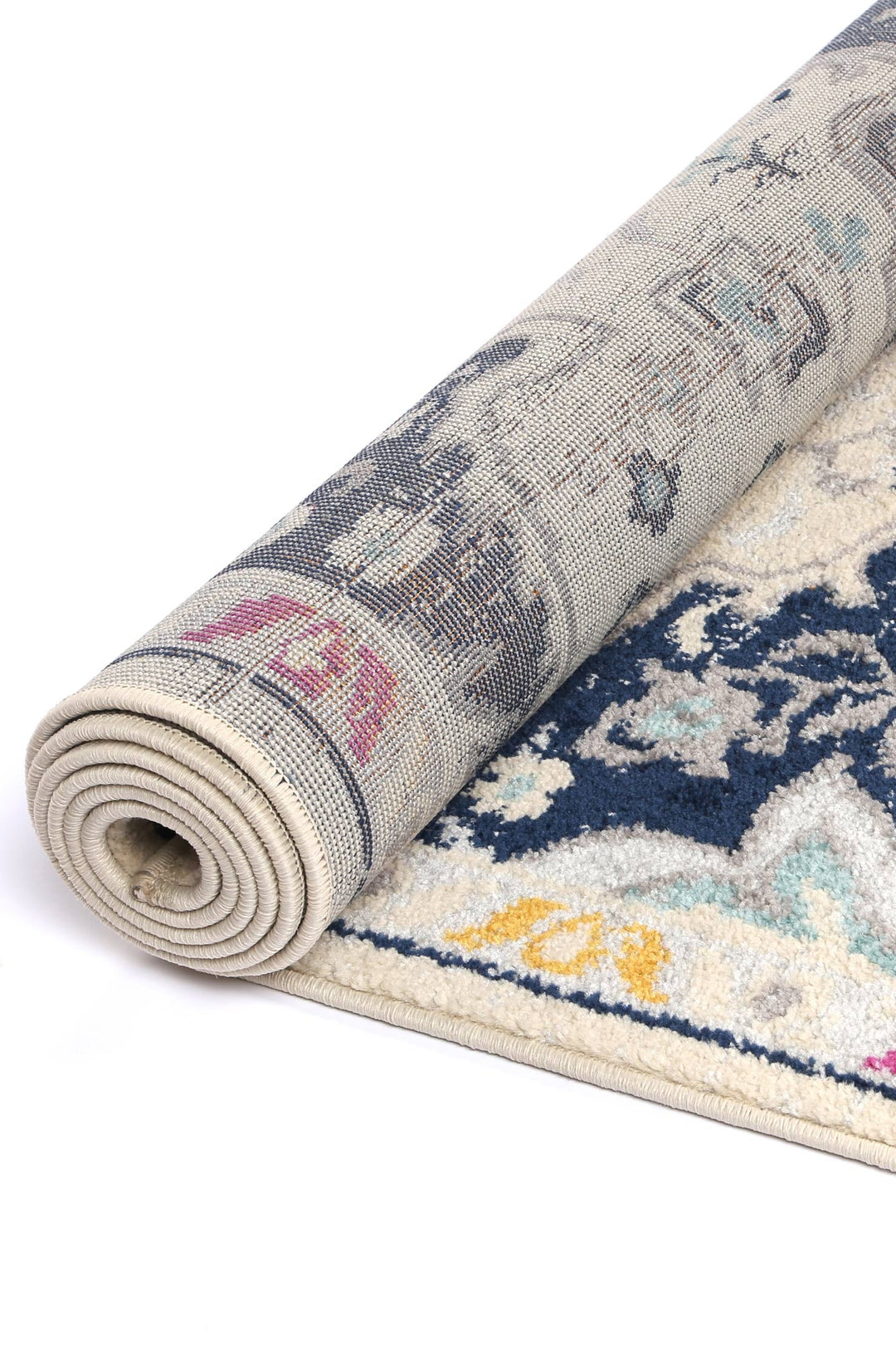 Palermo Acate Ivory & Multi Transitional Rug