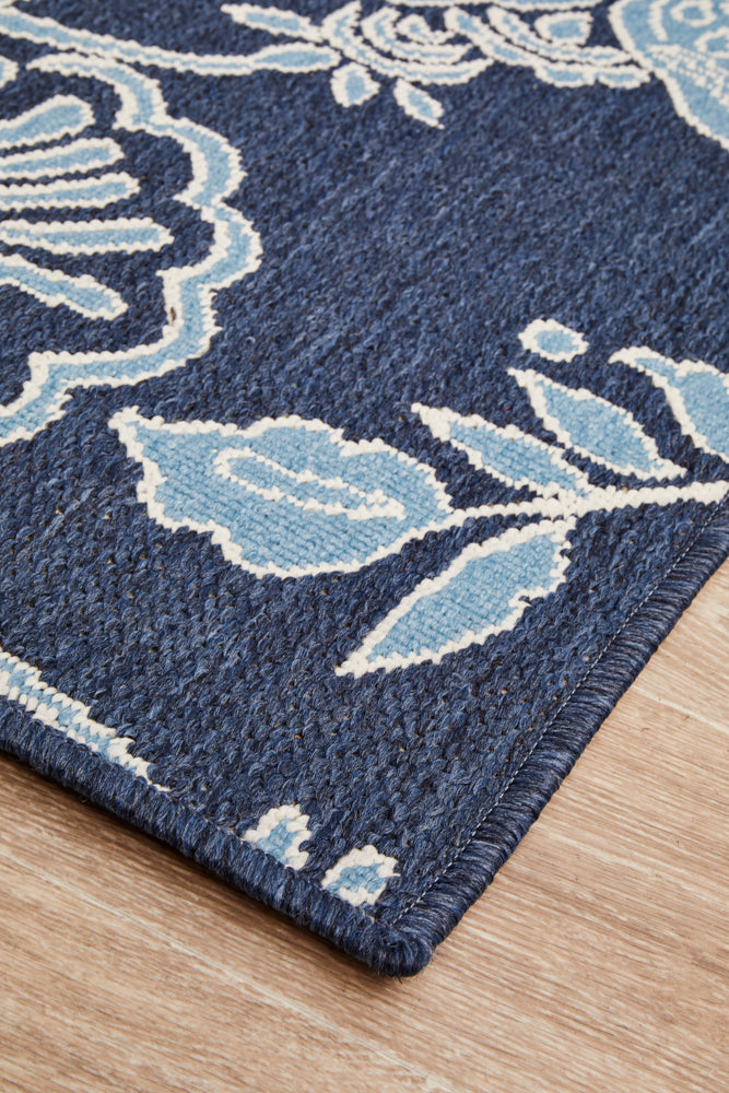 Seaside 7777 Navy Rug