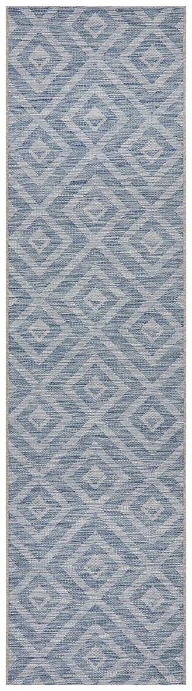 Rug Culture Terrace 5504 Blue Runner Rug