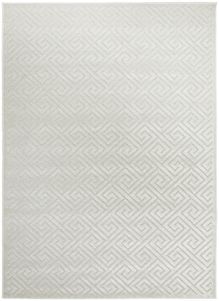 York Alice Natural White Rug